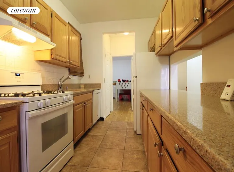 New York City Real Estate | View 370 West 118th Street, 1D | Pass Through Kitchen | View 6