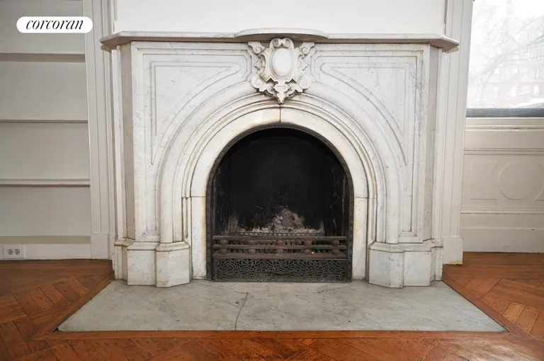 New York City Real Estate | View 3 Pierrepont Place, 3A | Wood Burning Fireplace | View 3