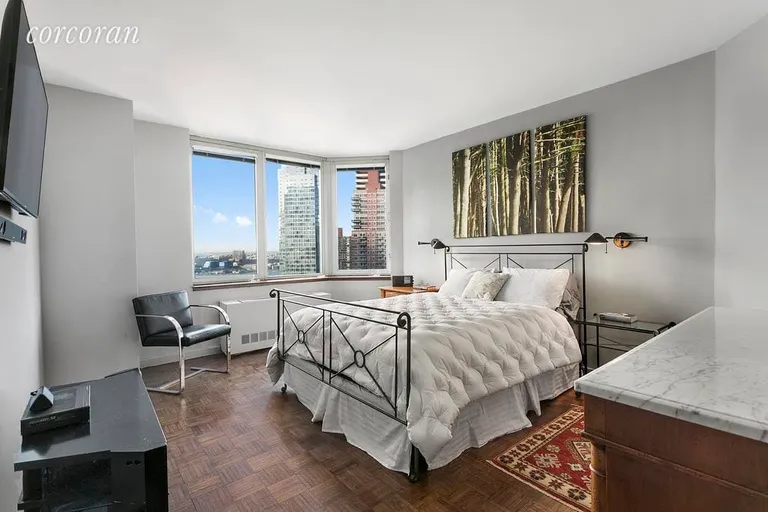 New York City Real Estate | View 500 West 43rd Street, 34A | An over-sized Master Suite, tons of closets!  | View 4