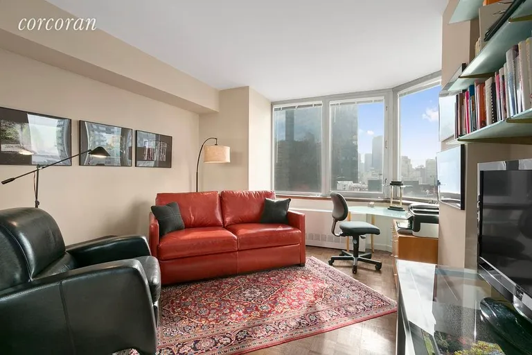 New York City Real Estate | View 500 West 43rd Street, 34A | A comfortable 2nd BR or a functional office!  | View 5