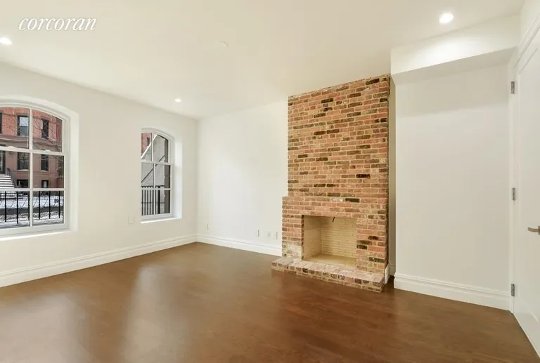 New York City Real Estate | View 861 Lafayette Avenue | Master Bedroom En Suite With Working Fireplace | View 16