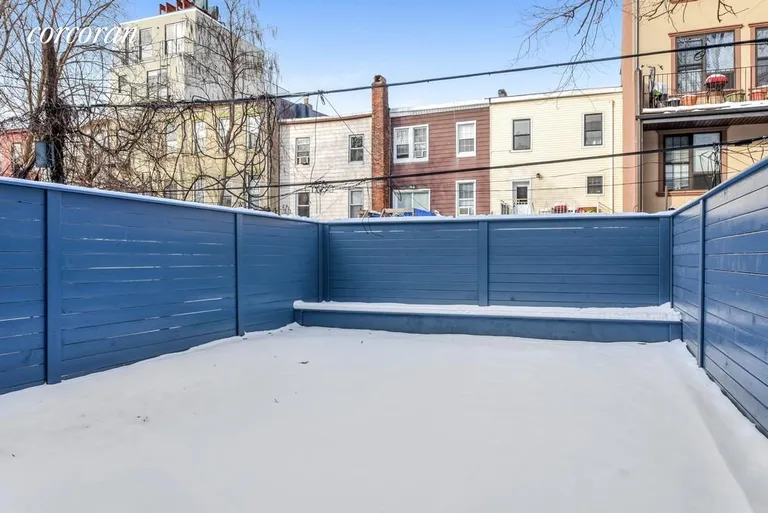 New York City Real Estate | View 861 Lafayette Avenue | Private Outdoor Space | View 8