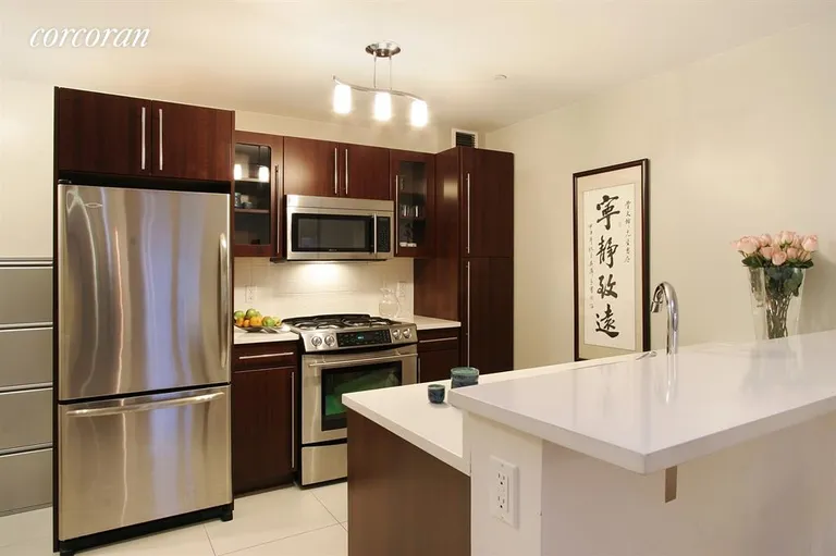 New York City Real Estate | View 302 2Nd Street, 7C | Pristine kitchen... | View 2