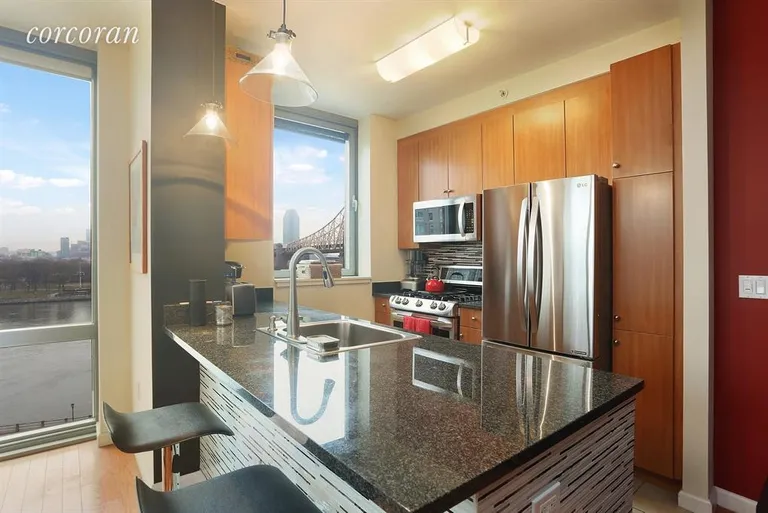 New York City Real Estate | View 455 Main Street, 10M | Kitchen | View 3