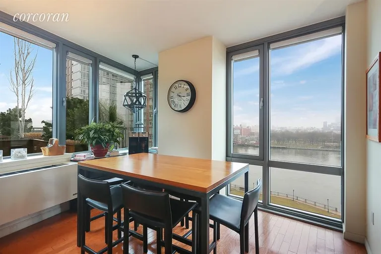 New York City Real Estate | View 455 Main Street, 10M | Dining Room | View 4