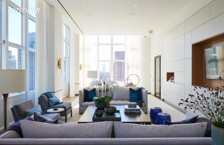 New York City Real Estate | View 305 East 51st Street, PHB | Amenities - Sky Lounge | View 20