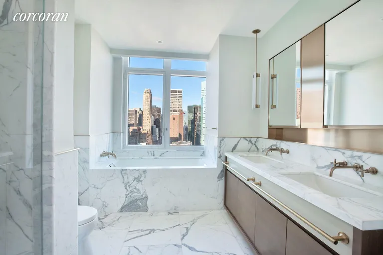 New York City Real Estate | View 305 East 51st Street, PHB | Master Bath | View 7