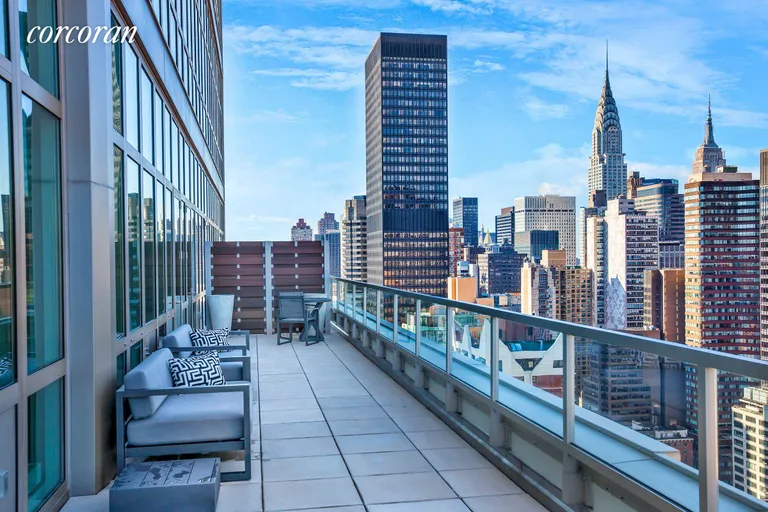 New York City Real Estate | View 305 East 51st Street, PHB | Terrace Three | View 12