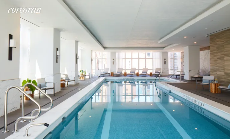 New York City Real Estate | View 305 East 51st Street, PHB | Amenities - Pool with a view | View 24
