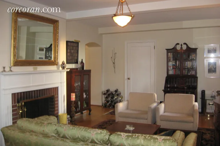 New York City Real Estate | View 353 West 56th Street, 7B | Working Fireplace | View 6