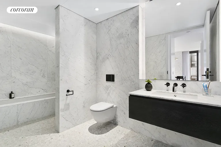New York City Real Estate | View 16 West 40th Street, 21D | Primary Bathroom | View 6