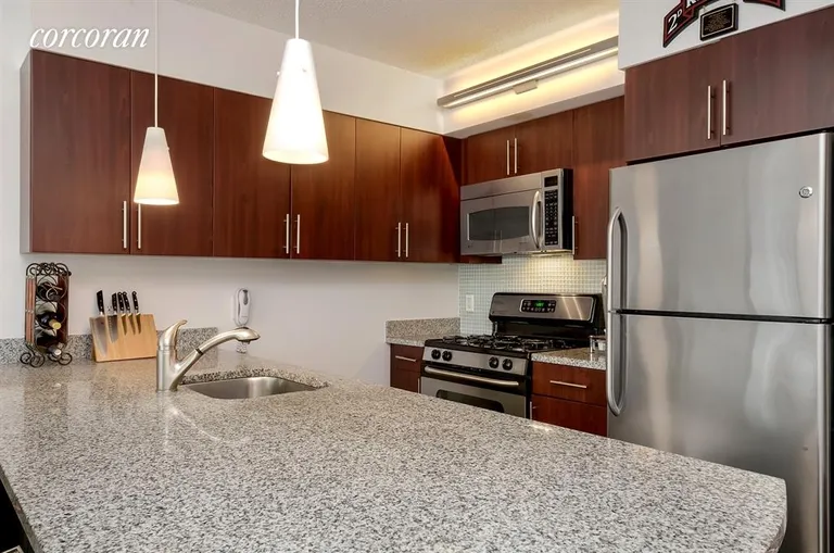 New York City Real Estate | View 555 West 23rd Street, S6G | Kitchen | View 3