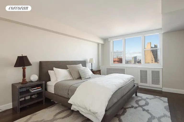 New York City Real Estate | View 77 Seventh Avenue, 18G | Master Bedroom  | View 3