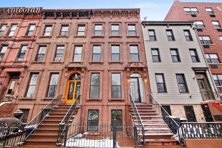 New York City Real Estate | View 664 Lafayette Avenue, 2 | Brownstone Facade | View 7