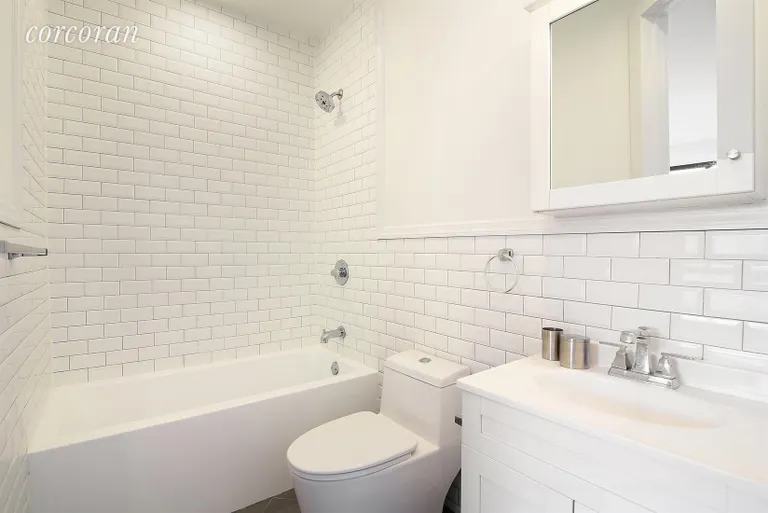 New York City Real Estate | View 664 Lafayette Avenue, 3 | Full Master Bathroom | View 4