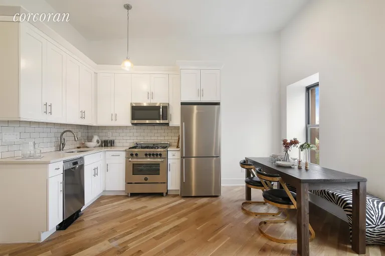 New York City Real Estate | View 664 Lafayette Avenue, 3 | Kitchen with Full Sized Appliances | View 2