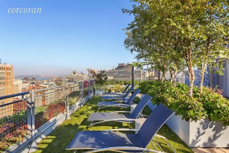 New York City Real Estate | View 27 North Moore Street, 9B | Roof Deck | View 14