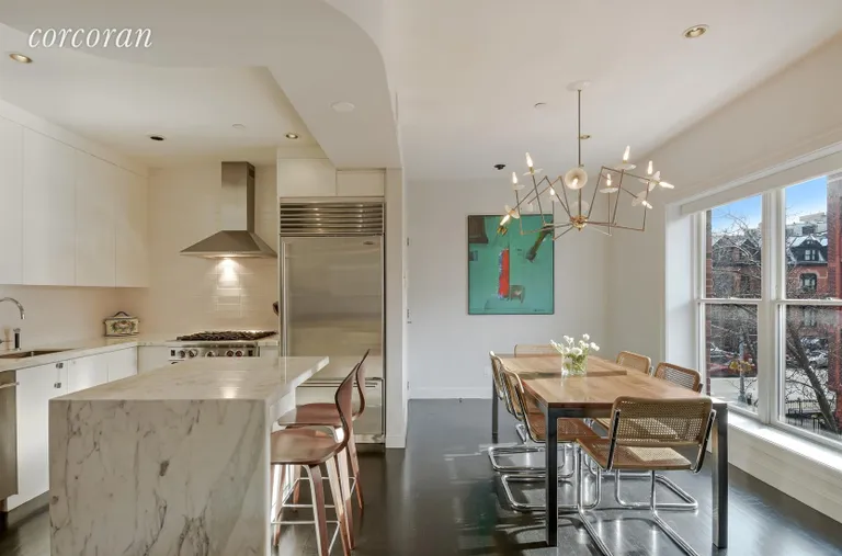 New York City Real Estate | View 133 Sterling Place, 3D | Living Room / Dining Room | View 9