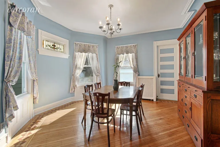 New York City Real Estate | View 784 Argyle Road | Bright and sunny dining room | View 4