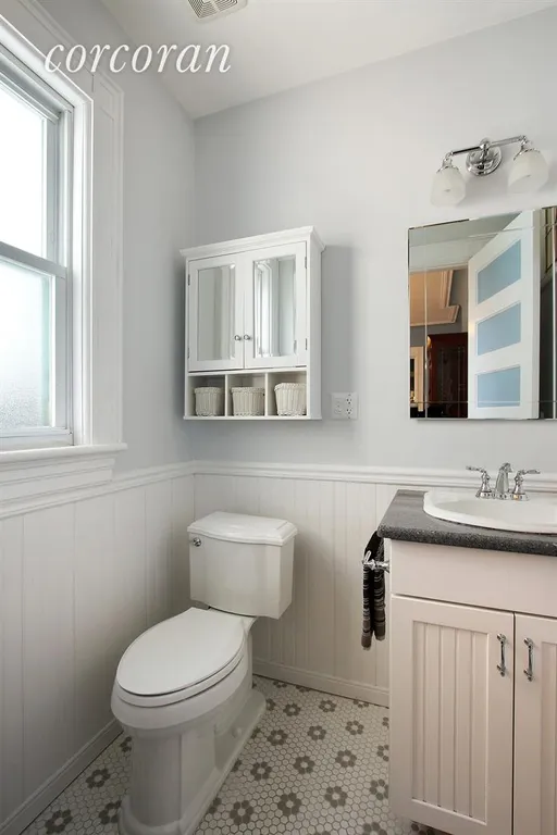 New York City Real Estate | View 784 Argyle Road | New powder room | View 12