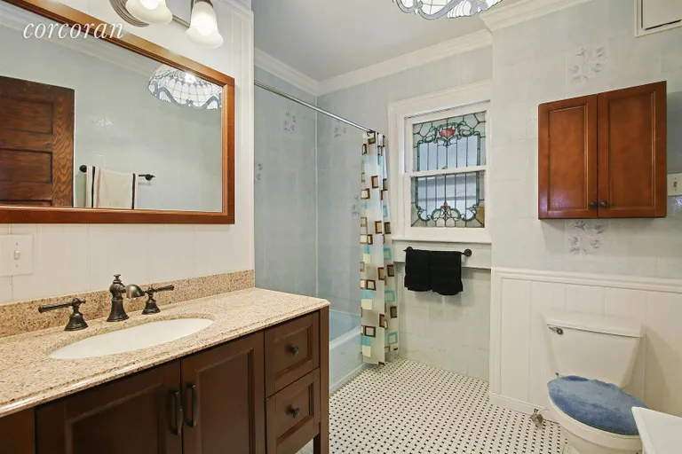 New York City Real Estate | View 784 Argyle Road | Oversized second bathroom | View 10