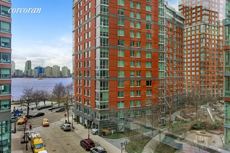 New York City Real Estate | View 2 River Terrace, 5L | View from the Living Room  | View 9