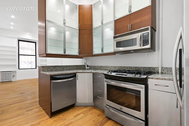 New York City Real Estate | View 208 East 90th Street, 1E | Completely renovated kitchen w interior lighting | View 3