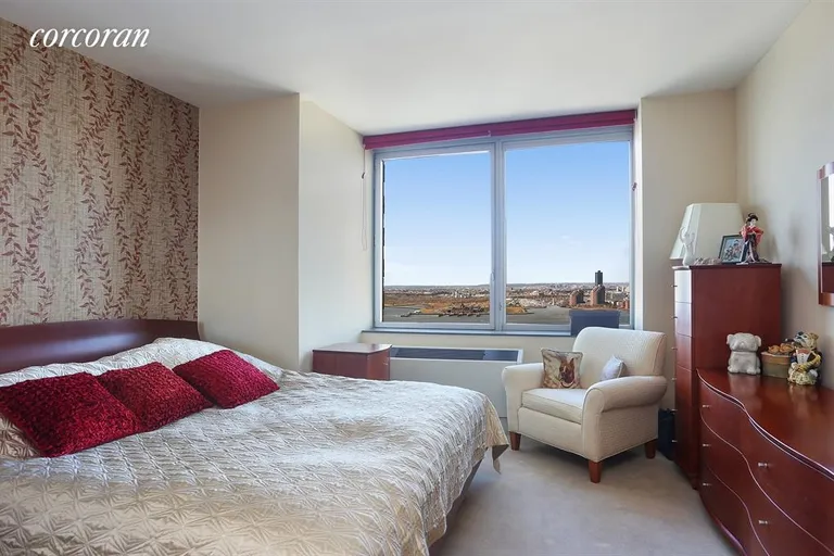 New York City Real Estate | View 30 West Street, 28G | Master Bedroom | View 3
