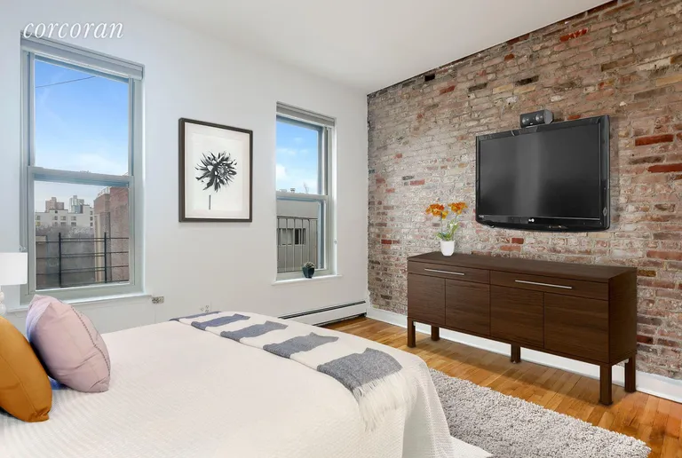 New York City Real Estate | View 99 Avenue B, 6ED | Master Bedroom | View 4