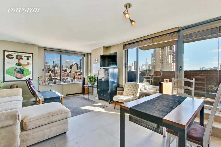 New York City Real Estate | View 270 West 17th Street, 19B | 2 Beds, 2 Baths | View 1