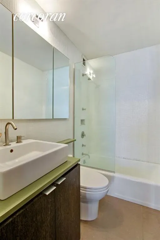 New York City Real Estate | View 270 West 17th Street, 19B | Renovated Master Bathroom | View 6