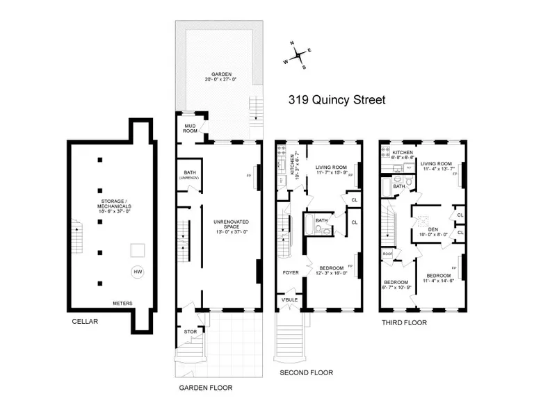 319 Quincy Street   | floorplan | View 7