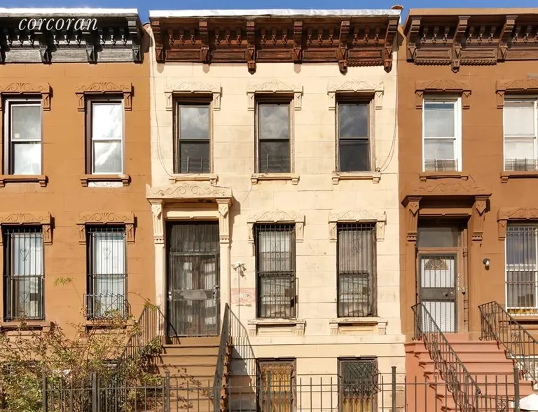New York City Real Estate | View 319 Quincy Street | Facade | View 3