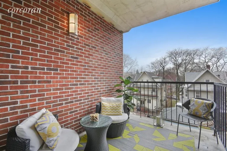 New York City Real Estate | View 1138 Ocean Avenue, 4A | Terrace | View 8