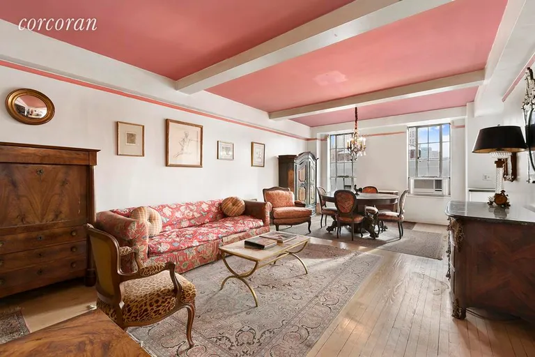 New York City Real Estate | View 353 West 56th Street, 7E | Living Room | View 2