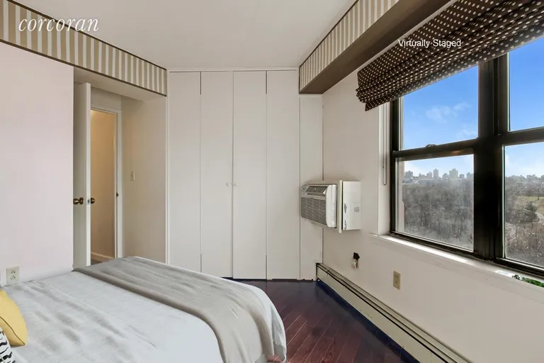 New York City Real Estate | View 301 West 110th Street, 16J | Virtually Staged 2nd Bedroom | View 4