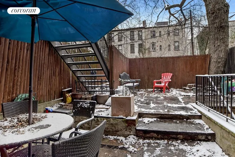 New York City Real Estate | View 349 Pacific Street, 1 | Private Yard | View 6