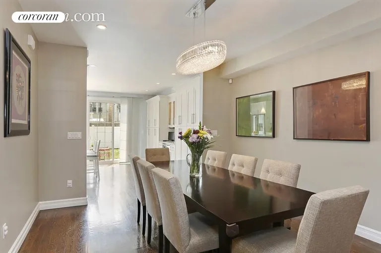 New York City Real Estate | View 182 13th Street | Triplex Dining Room | View 4