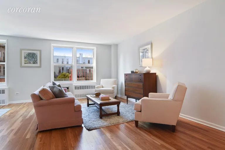 New York City Real Estate | View 651 Vanderbilt Street, 4A | 2 Beds, 1 Bath | View 1