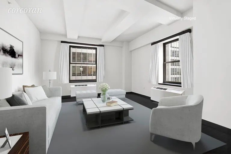 New York City Real Estate | View 20 Pine Street, 2807 | 2 Beds, 1 Bath | View 1