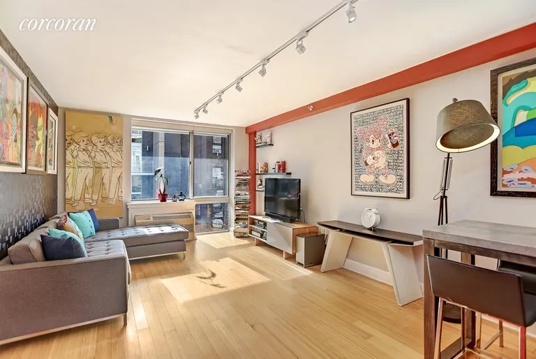 New York City Real Estate | View 505 West 47th Street, 4CN | 1 Bed, 1 Bath | View 1