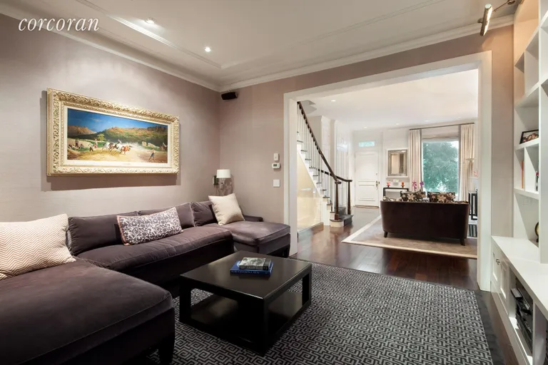 New York City Real Estate | View 4 Riverview Terrace | Family Room | View 2