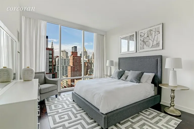 New York City Real Estate | View 300 East 23rd Street, 17C | Master Bedroom | View 3