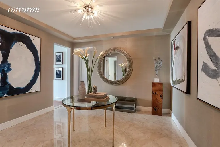 New York City Real Estate | View 10 West Street, 35G | Foyer | View 11