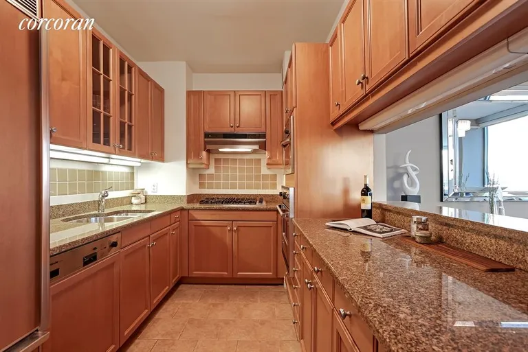 New York City Real Estate | View 10 West Street, 35G | Kitchen | View 6