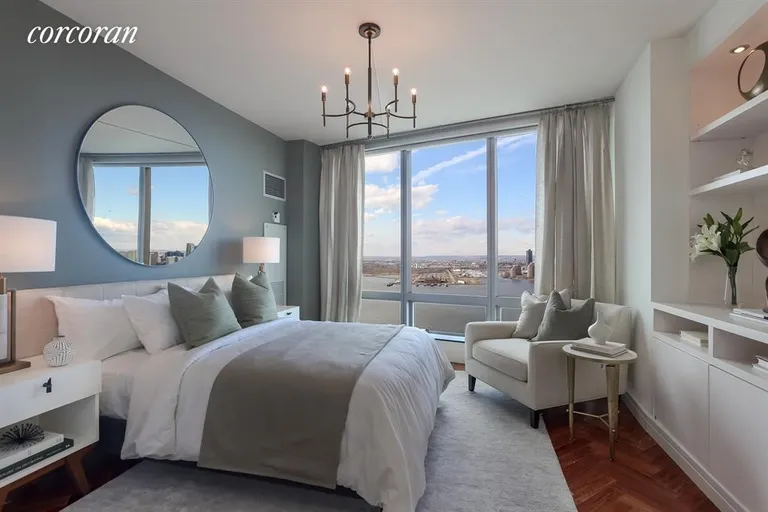New York City Real Estate | View 10 West Street, 35G | 2nd Bedroom | View 12