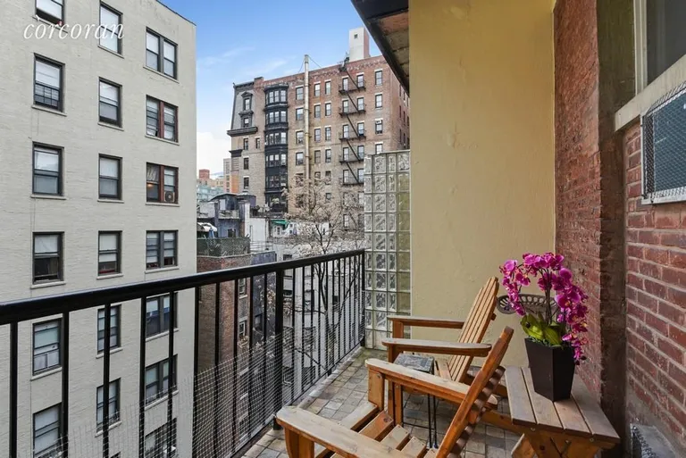 New York City Real Estate | View 329 West 108th Street, 5C | Balcony, perfect for any time of day | View 6