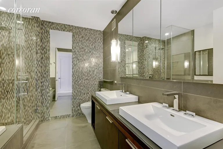 New York City Real Estate | View 22 North 6th Street, 26C | Master Bathroom | View 4