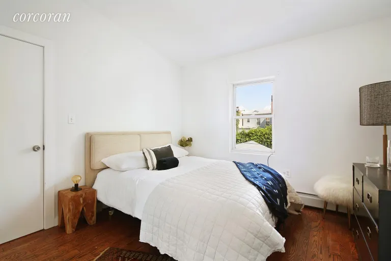 New York City Real Estate | View 659 Madison Street | Rear Facing Bedroom on the 2nd Floor | View 5
