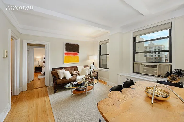 New York City Real Estate | View 215 West 75th Street, 12A | 2 Beds, 1 Bath | View 1
